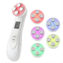 Massageador Facial RejuveSkin™ 5 em 1 – Radiofrequência e Luz LED